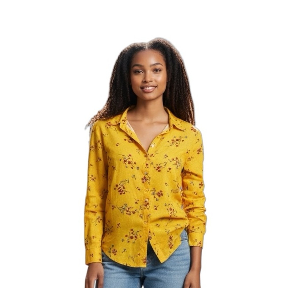 NWT’s Lulu’s long sleeve floral shirt
